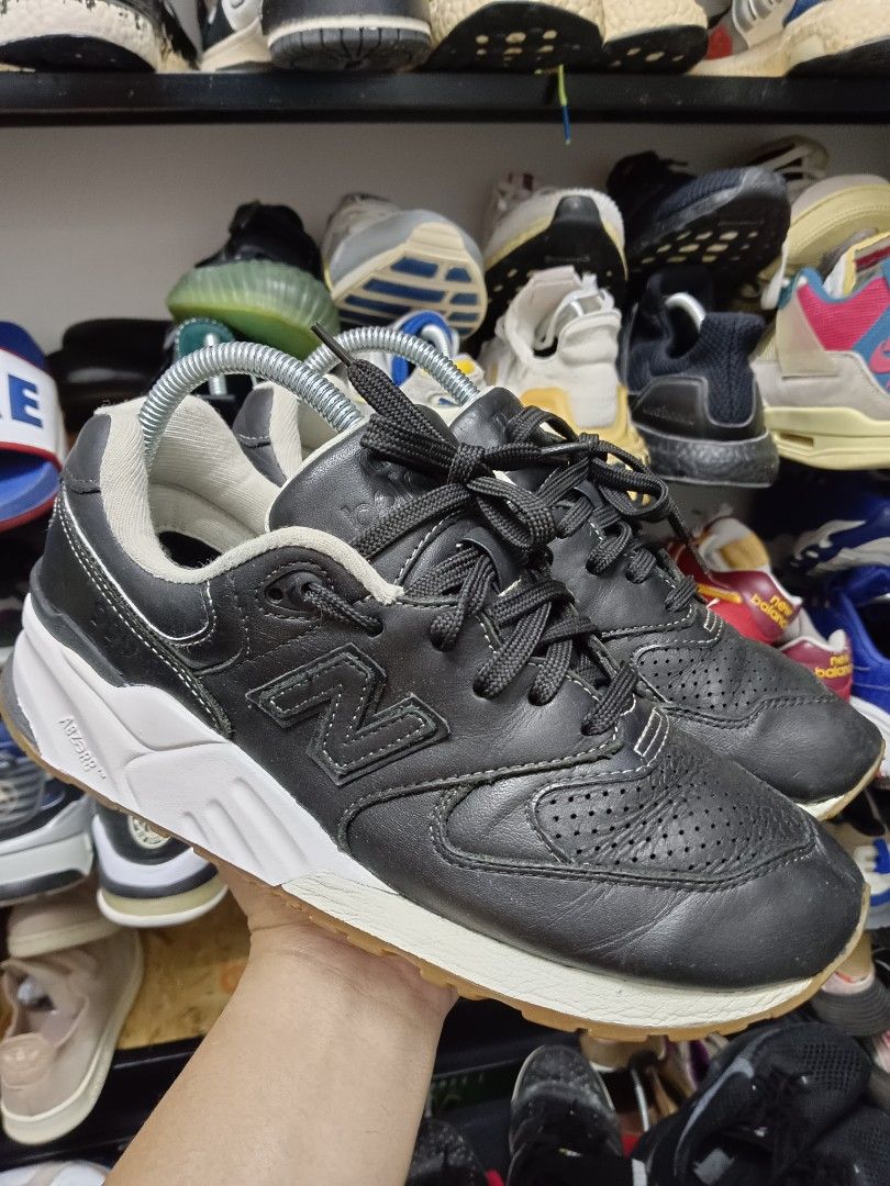 New balance 999 black leather discount