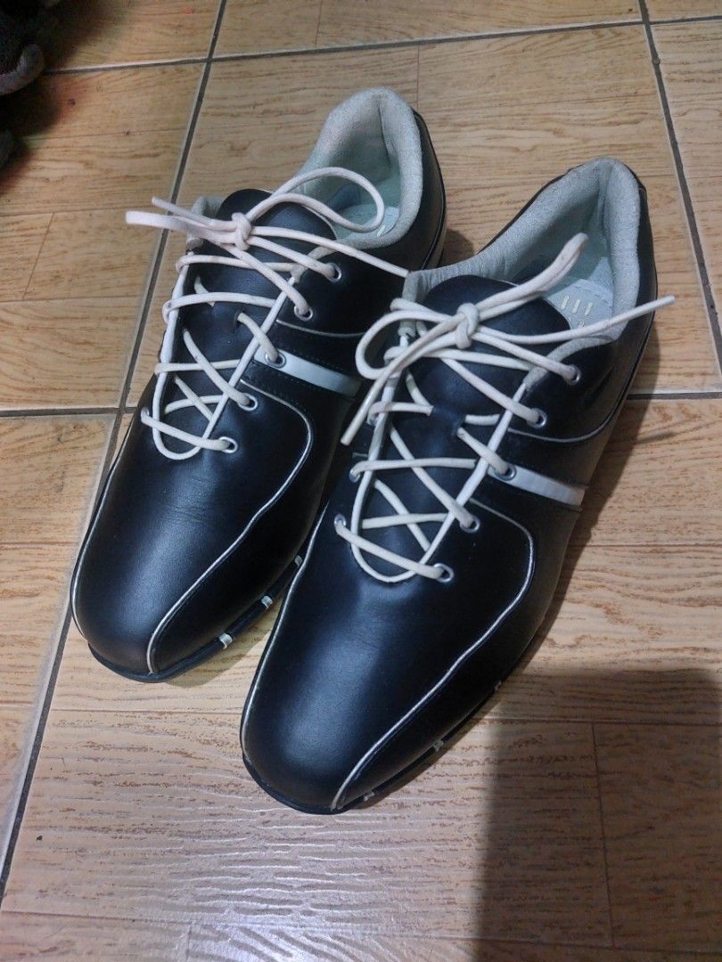Nike Air SP 55 TAC Black Leather Spikeless Women s Golf Shoes 38.5 Eur Women s Fashion Footwear Sneakers on Carousell