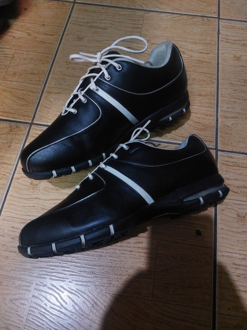 Nike Air SP 55 TAC Black Leather Spikeless Women s Golf Shoes 38.5 Eur Women s Fashion Footwear Sneakers on Carousell