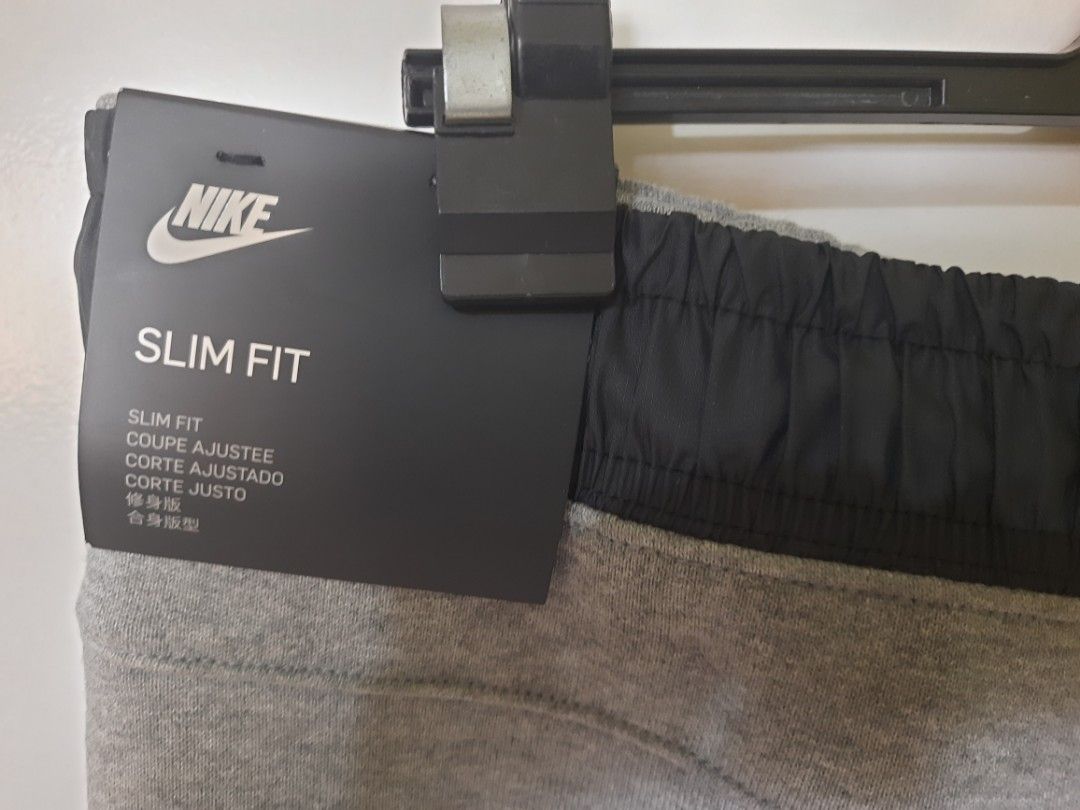 Nike Modern Slim Fit Joggers Men s Medium Carbon Heather Men s Fashion Activewear on Carousell