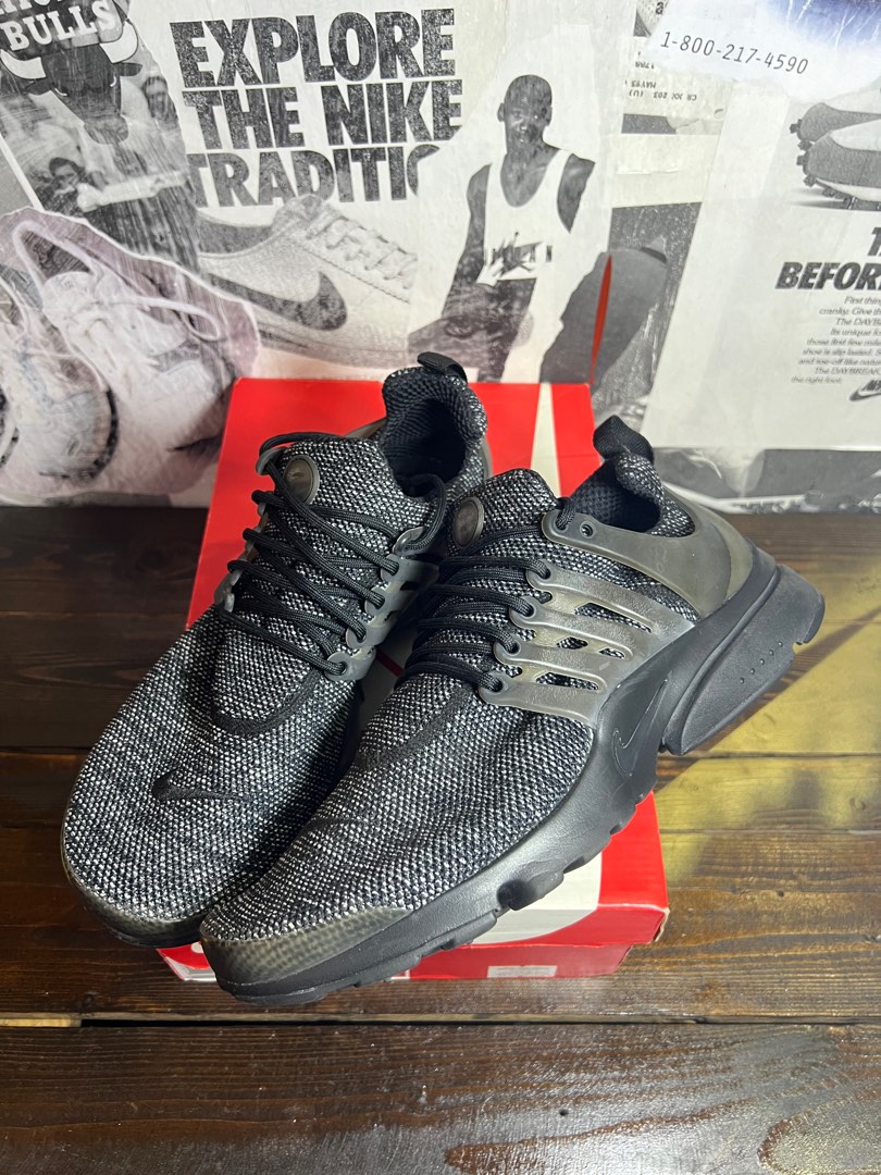 Nike air presto ultra br black clearance