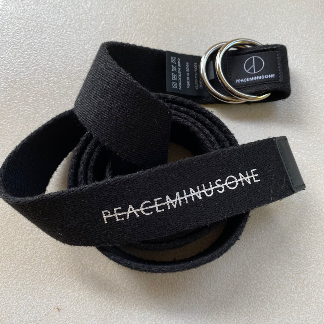 新作入荷！！ peaceminusone O-RING BELT リングベルト おまけ付 メンズ