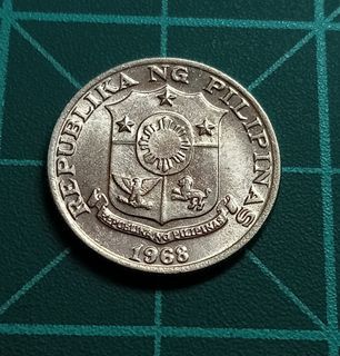 Philippines 1968 10 Sentimos coin Pilipino series