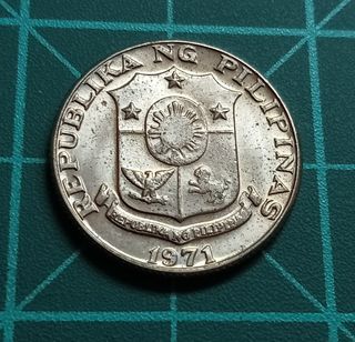Philippines 1971 25 Sentimos coin Pilipino series
