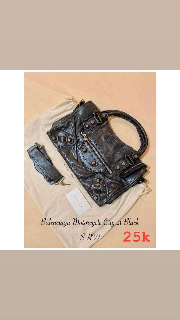 Pre loved luxury bags authentic (Category: Luxury Bags & Wallets) located in Manila. Submitted by d_serr (Listing ID 1294871510, Image 3). Description: YSL CABAS SMALL 40k php VALENTINO 40k php BALENCIAGA MOTOR CITY 21 black 25k php PRADA TWO WAY LEATHER 35k php.