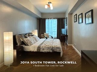 Rush Sale! 1BR Flat Joya South Tower Rockwell Makati