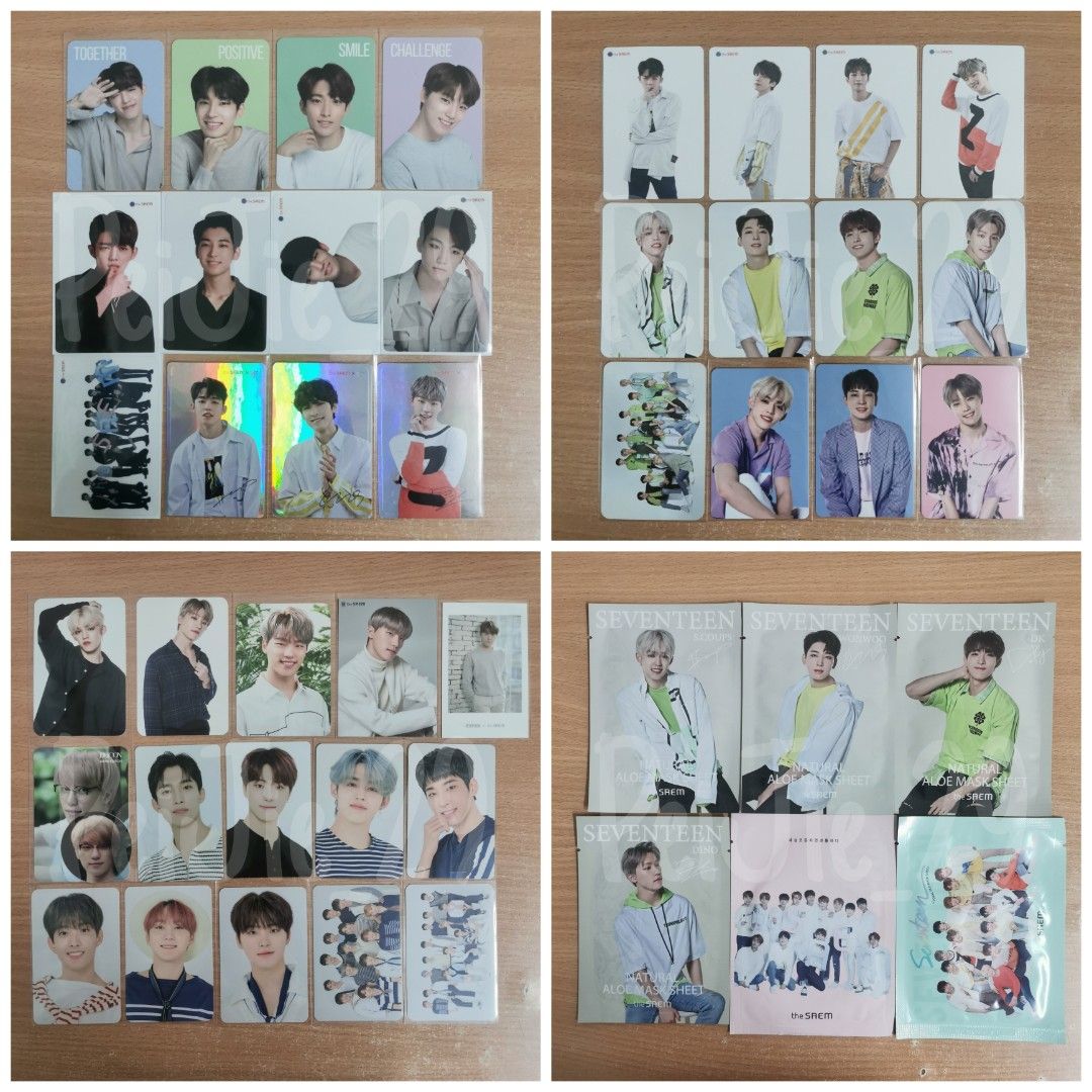 SEVENTEEN ウォヌ WONWOOザセムthe SAEM トレカ