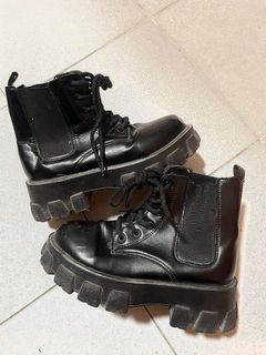 Shein combat boots