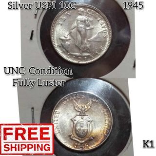 Silver USPI 10c UNC Condition