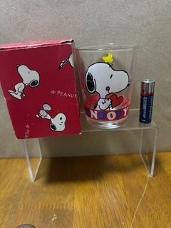 Snoopy Sasaki glass