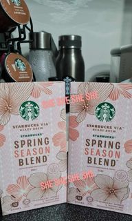 Starbucks Spring Season Blend coffee VIA sticks