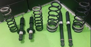 Stock suspension and spring from Nissan Navara