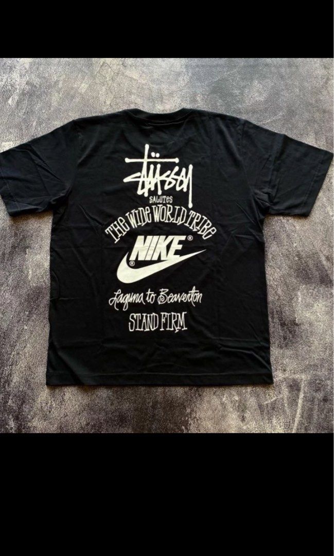 stussy nike collab t shirt