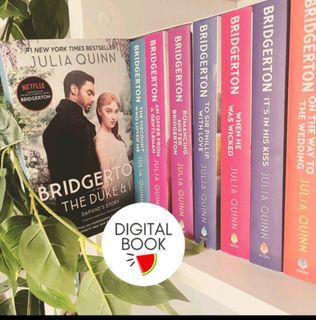 the. Complete Bridgerton Series by Julia Quinn Duke & lI Viscount Who Loved Me Trendy Romance