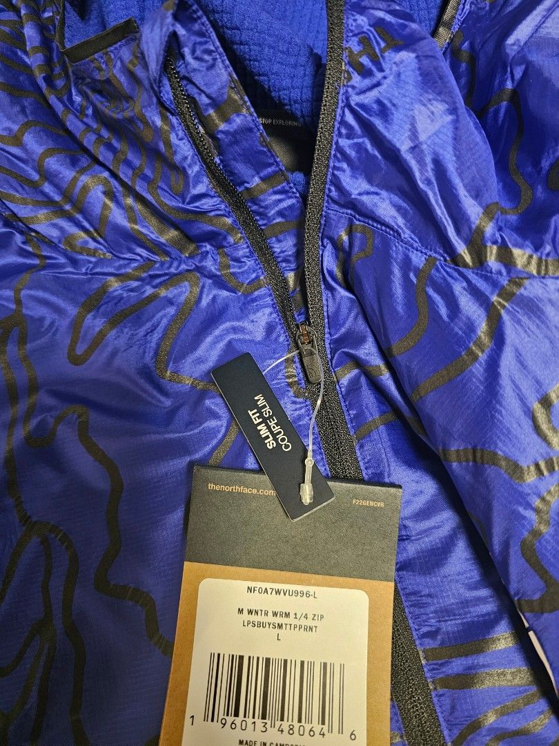 The north face Winter Warm zip hoodie L size Carousell