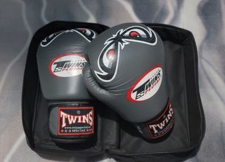 Twins FBGVL3-25 Twins X No Fear Collab Muay Thai Boxing Gloves 14oz
