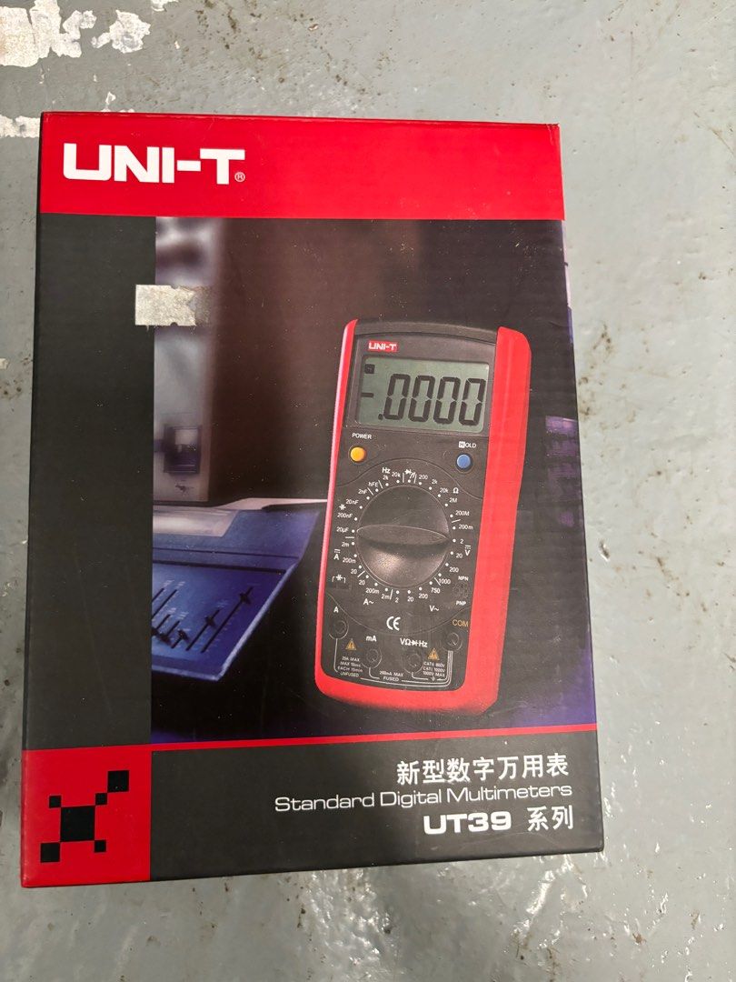 Uni-T 數字萬用表 digital multimeter, 汽車配件, 電子配件 - Carousell