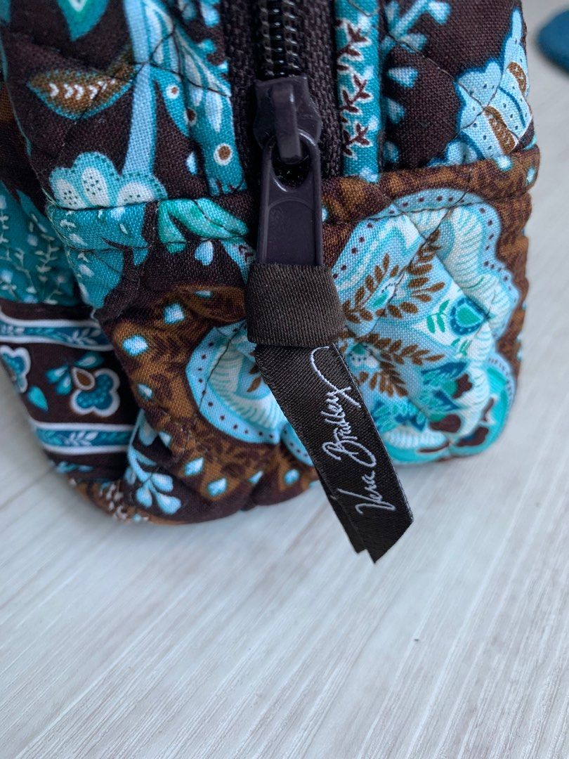 Vera bradley java blue tote outlet