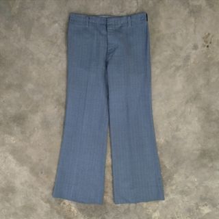 Vintage 70s Flared Trousers Talon Zipper Pants