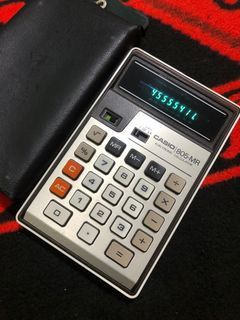 Vintage casio 805-MR electronic calculator