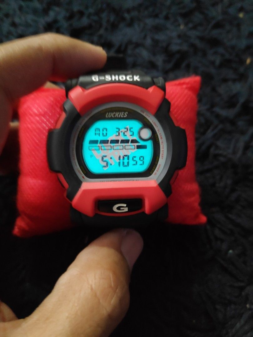 Lucky G-Shock Vintage DW-002 Tri-Color HipHop Luckies Strike