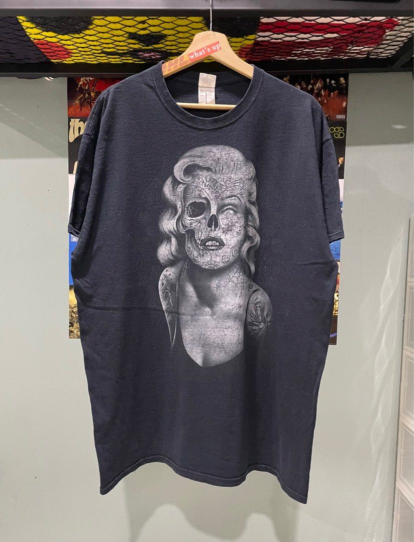 Monrow skull sweatshirt hotsell