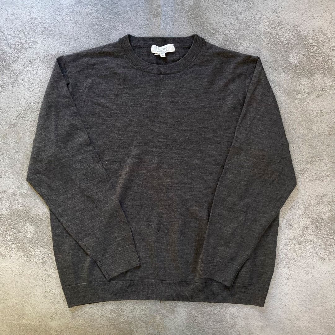 Vintage Turnberry Merino wool sweater crewneck Men s Fashion Coats Jackets and Outerwear on Carousell