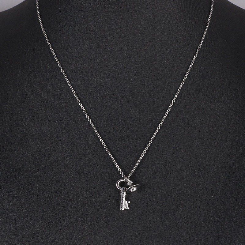 Vivienne Westwood Ladies Silver Eunice Key Pendant Necklace