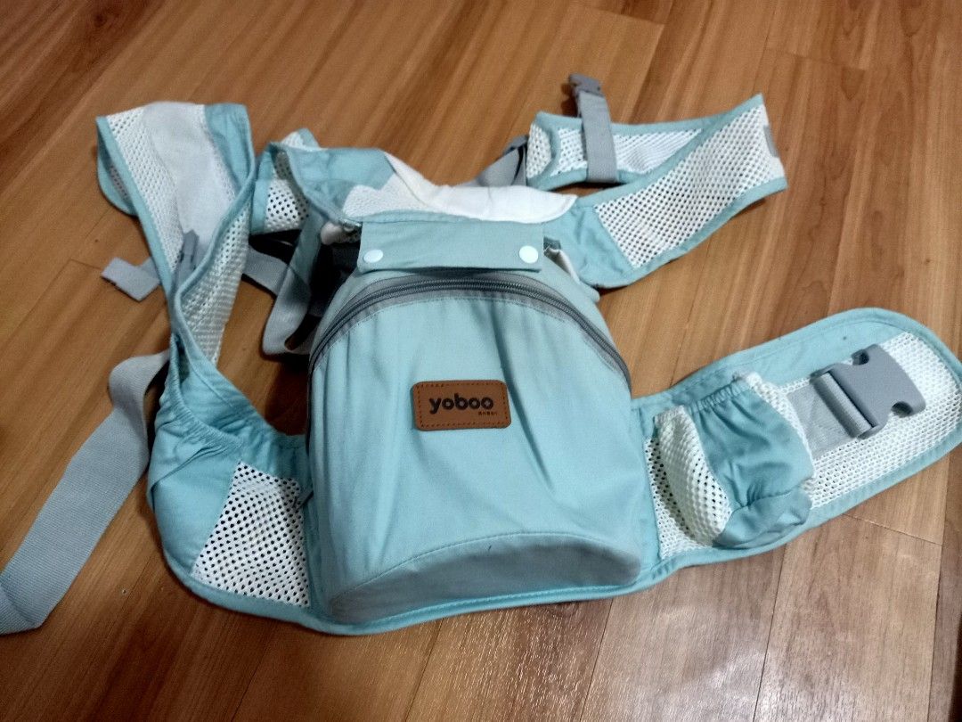 Yoboo Carrier (Category: Other Babies Going Out Needs) located in Antipolo. Submitted by chuchay0904 (Listing ID 1294877546, Image 2). Description: no flaws, halos tambak lang dahil ayaw ni baby😔.