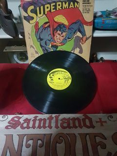 1978 SUPERMAN Vinyl Record Album  33 rpm  Vintage Music Plaka