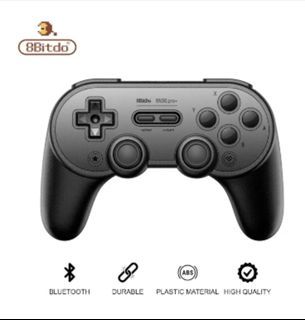8BitDo SN30 Pro Plus + Bluetooth Gamepad Wireless Controller With Joystick for Nintendo Switch PC NS macOS Android Raspberry PI (Black Edition)