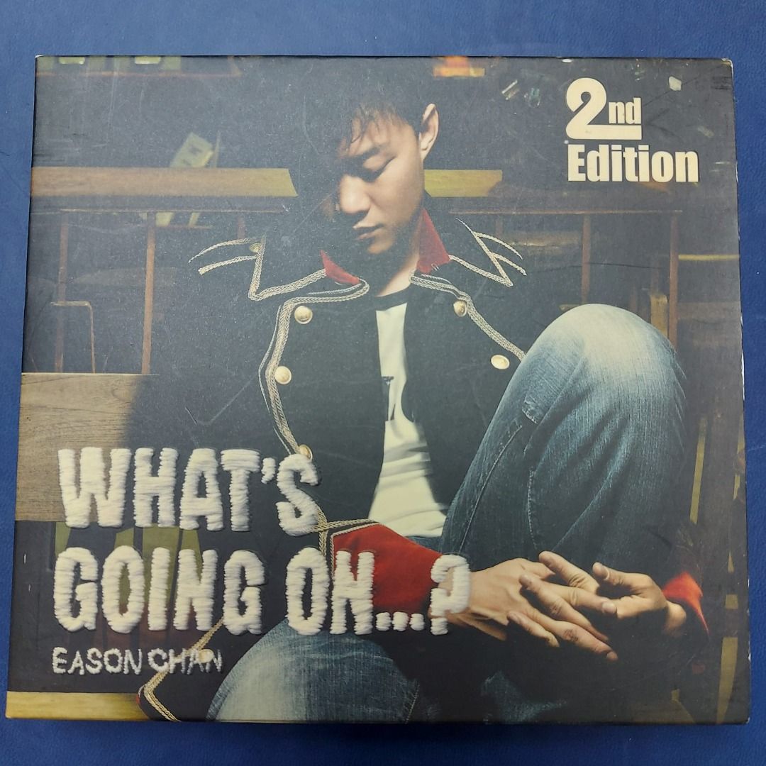 盒面簽名) 陳奕迅eason - What's Going On? 2nd Edition 雙CD
