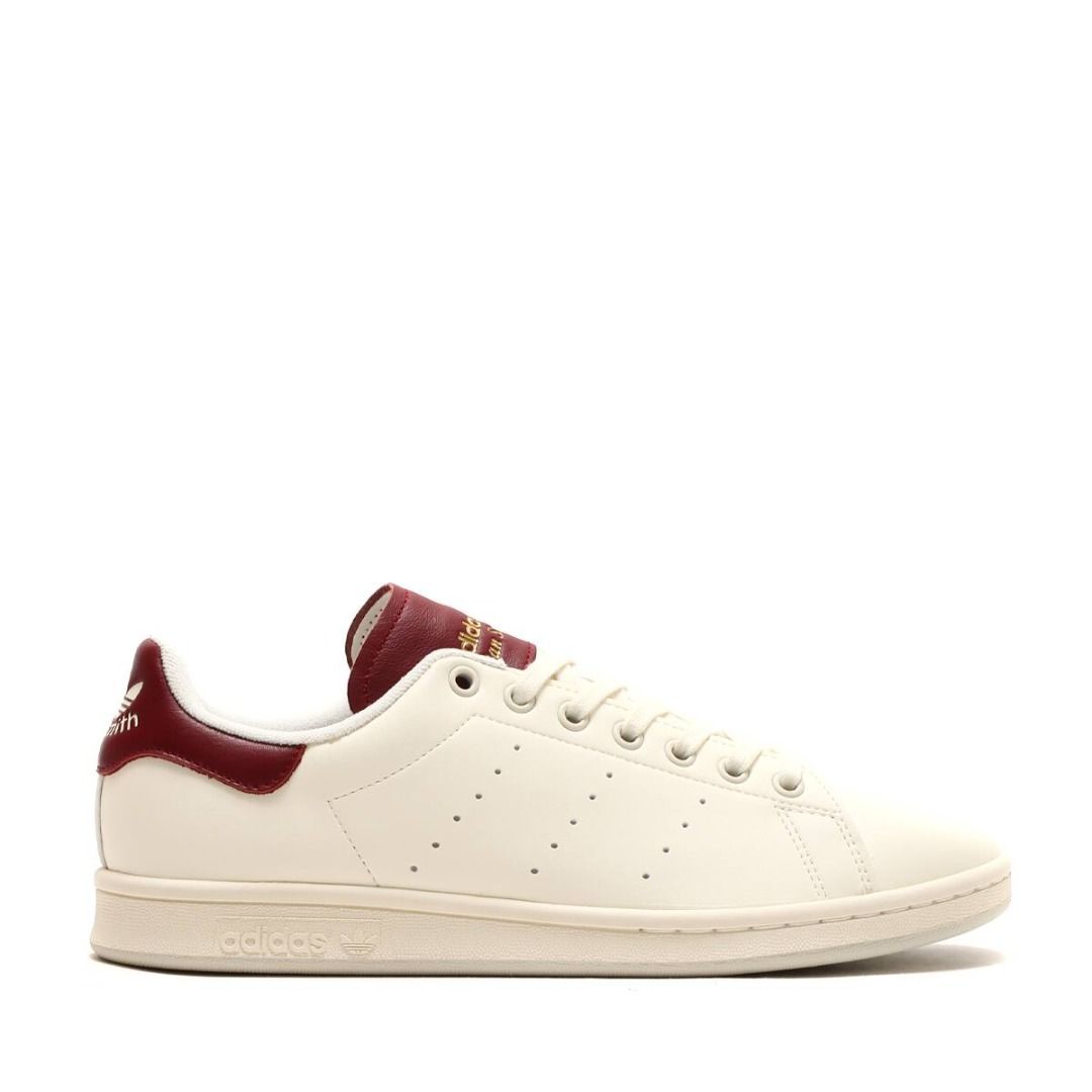 Stan smith burgundy white sales