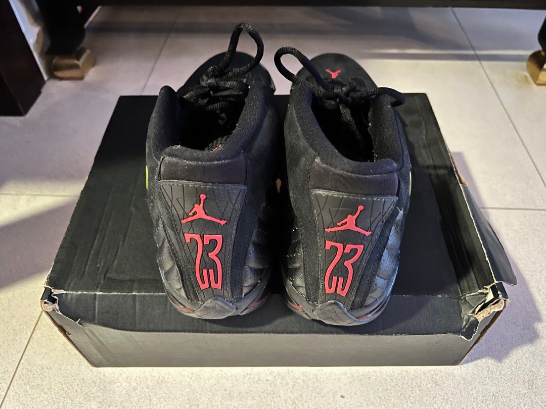 Air Jordan 14 Retro Last Shot US 11 PRICE NEGOTIABLE CLEARANCE SALE Men s Fashion Footwear Sneakers on Carousell