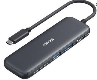 Anker 332 USB-C Hub (5-in-1) with 4K HDMI Display, 5Gbps - and 2 5Gbps USB-A Data Ports