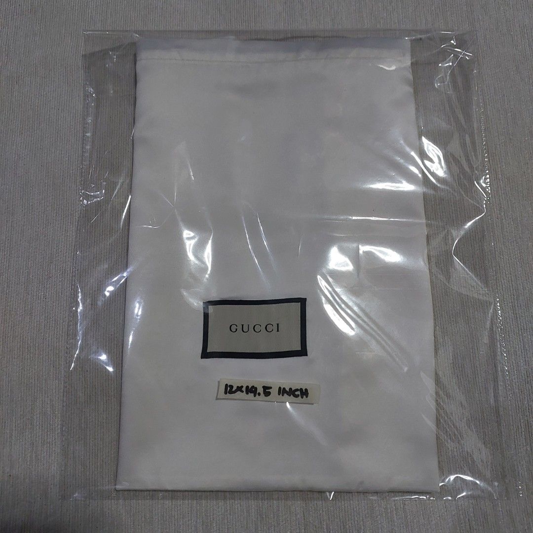Authentic Gucci dust bag 12x14 inches Luxury Bags Wallets on Carousell