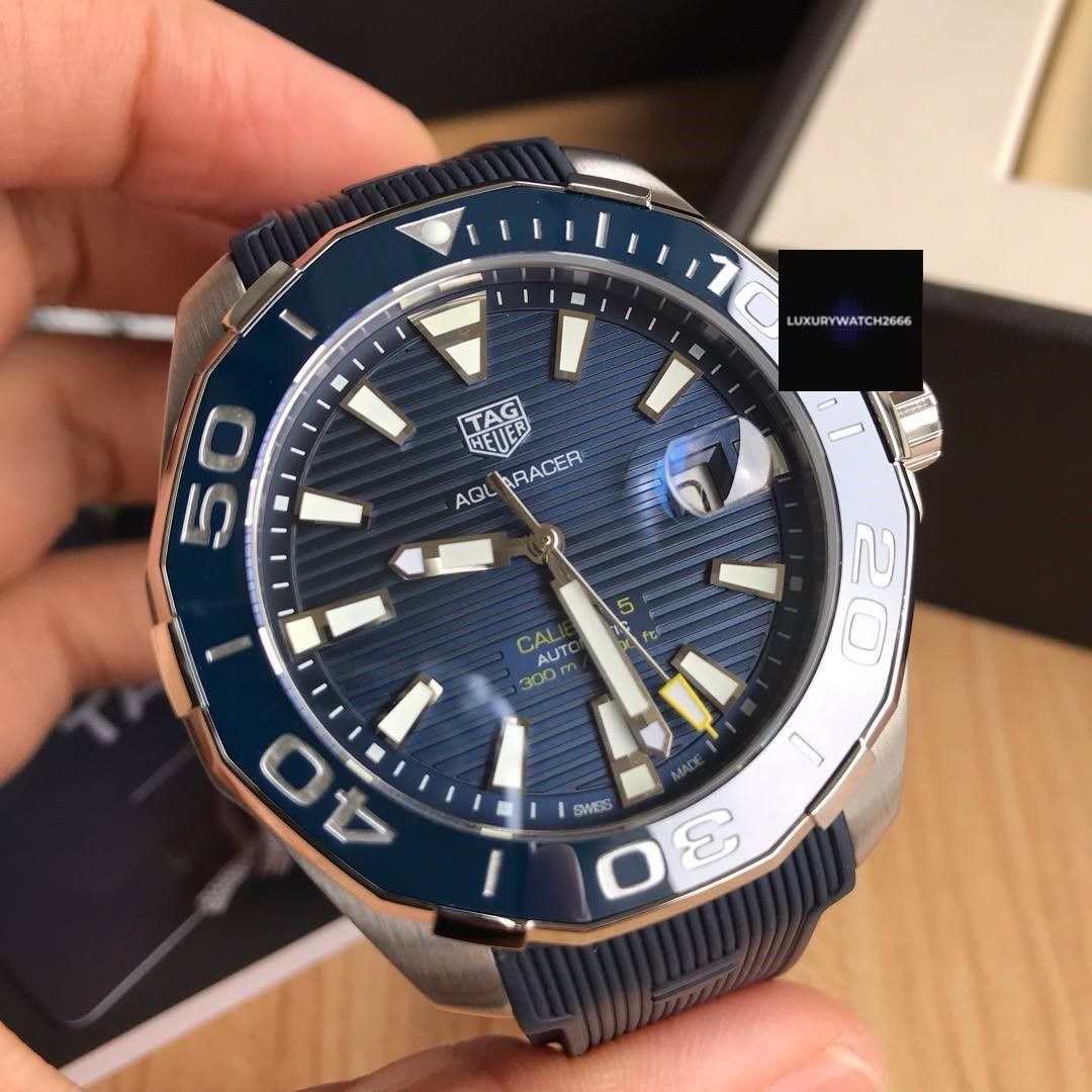Authentic T4G H3U3R C4LIBR3 5 AUT0M4TIC MEN S WATCH WAY201B.FT6150
