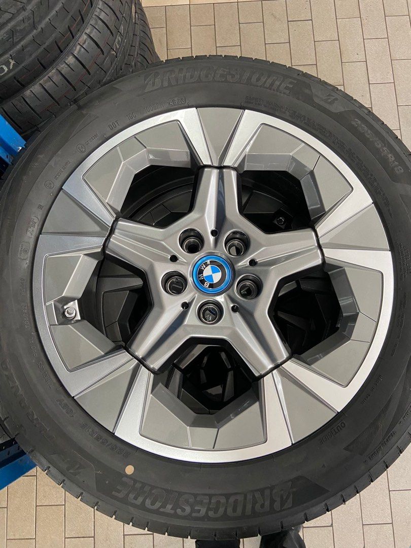 BMW IX1 2024 Original 18" Rims and Bridgestone Tyres, Car Accessories ...
