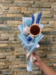Bouquet 1 (Handmade Crochet Bouquet)