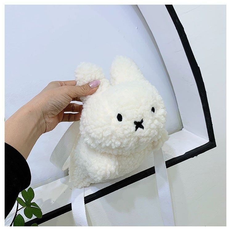 BRAND NEW IN STOCK Korean Designed and Made Miffy Cartoon Big Bunny Plush Doll Bag