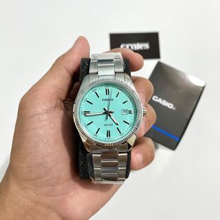 Casio MTP1302 Tiffany Blue Dial Watch