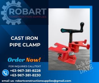 CAST IRON PIPE CLAMP