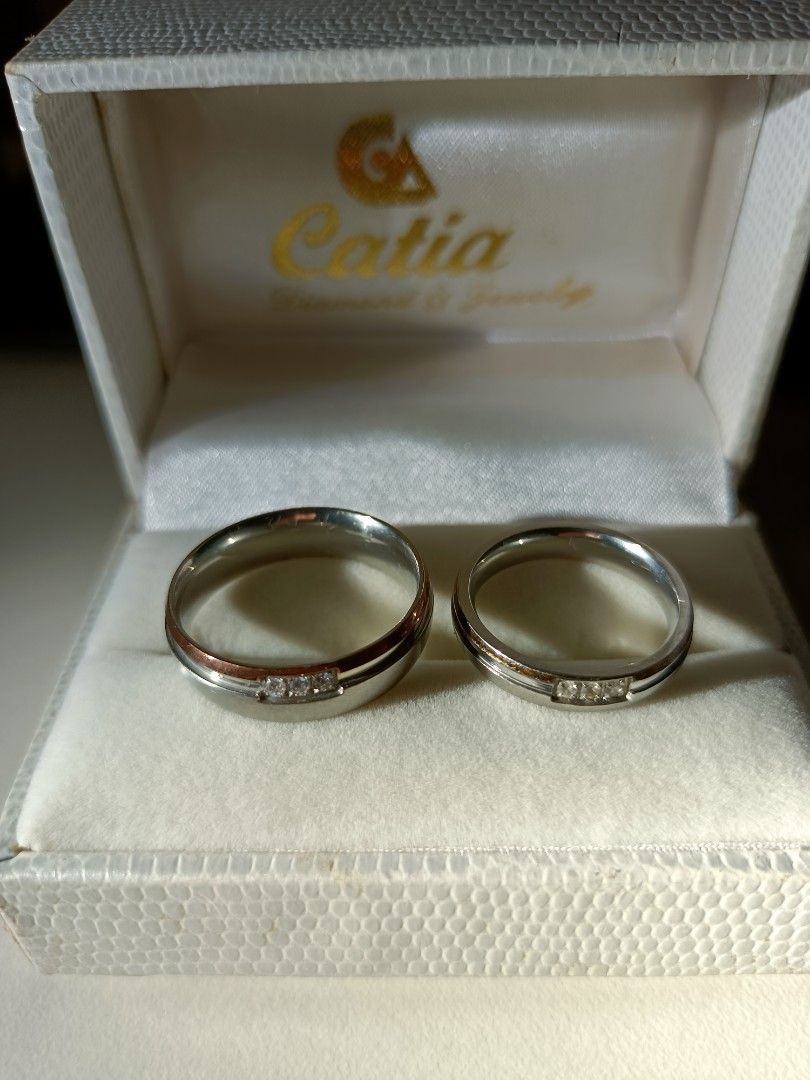 CATIA Jewellery and Diamond Ring Stainless steel and little diamond