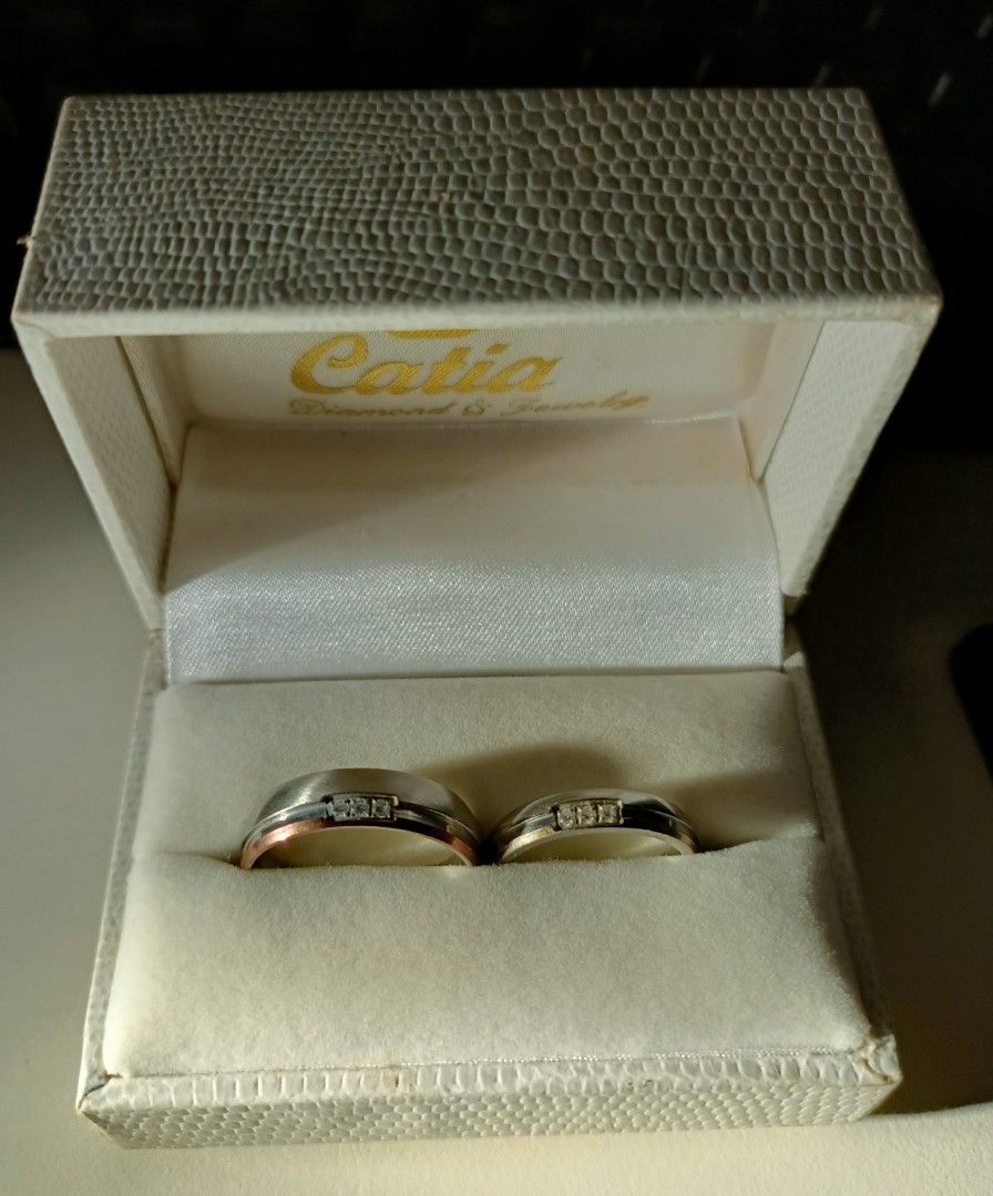 CATIA Jewellery and Diamond Ring Stainless steel and little diamond