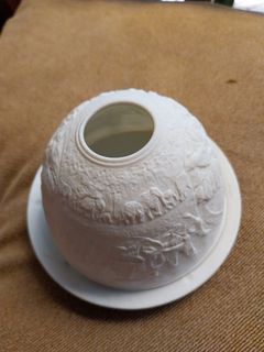Cello Tealight Dome (Porcelain Candle Holder)