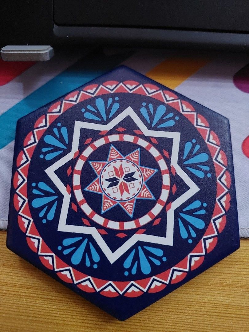 Ceramic Mug Coaster (Category: Coffee & Tea Tableware) located in Taguig. Submitted by prelovedbymemae (Listing ID 1295034876, Image 2). Description: Get these ceramic mug coasters for 50 each..