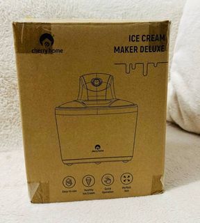 CHERRY HOME  Ice Cream Maker Deluxe