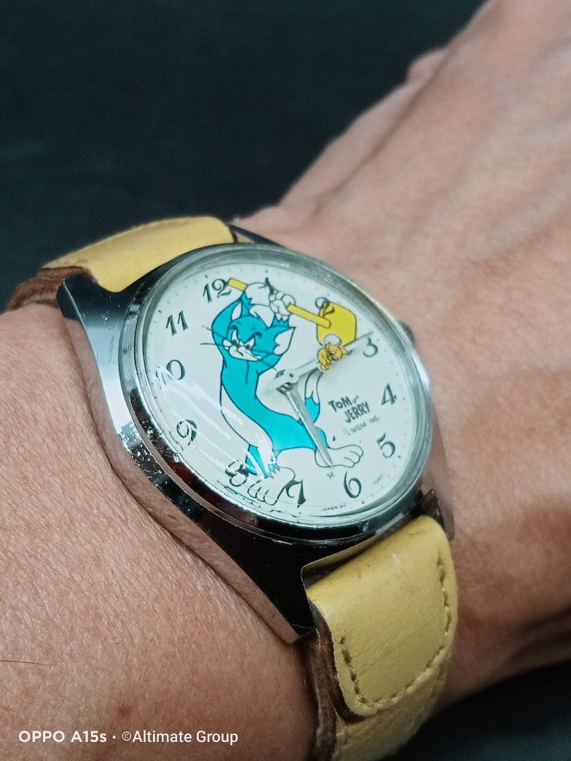 Collectible Seiko 5000 7000 Tomony Tom Jerry 7J Mechanical Watch OH