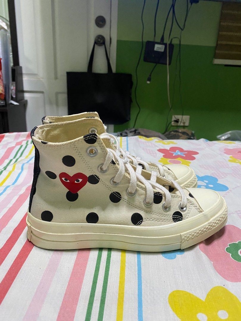 Commes Des Garcon X Converse Chuck Taylor All Star US5.5 Women s Fashion Footwear Sneakers on Carousell