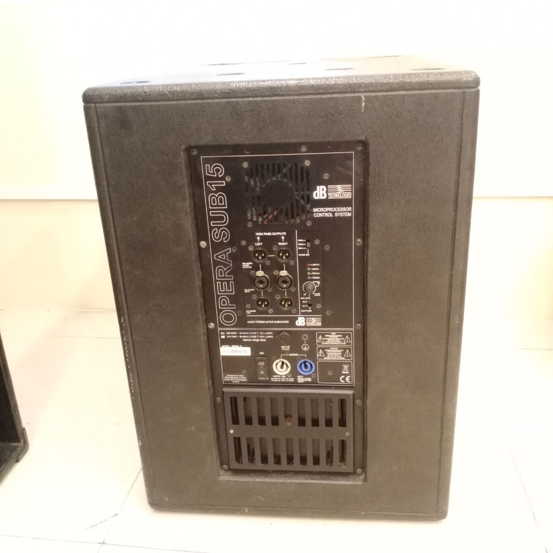 Db Technologies Subwoofer Opera Sub 15 L210004070, Audio, Soundbars ...